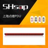 SHsap銅排電流表6位C19+18位C13大功率彩色PDU